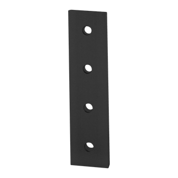 40-4305-BLACK -  40 Series 4 Hole - Straight Flat Plate