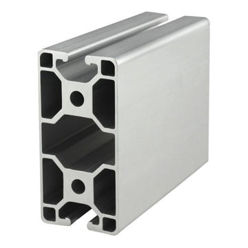 40-4085-LITE-6.05M -  40mm X 80mm T-SLOTTED EXTRUSION CLOSED FACE FGIJ 6.05M BAR