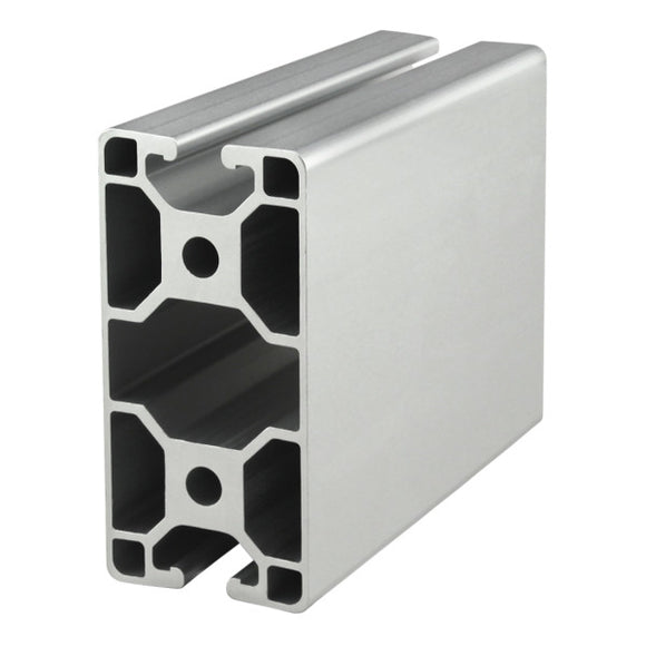 40-4085-LITE-6.05M -  40mm X 80mm T-SLOTTED EXTRUSION CLOSED FACE FGIJ 6.05M BAR