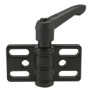 12086 -  15 40 Series 4 Hole - Slotted Locking Zinc Hinge-1