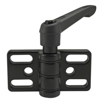 12086 -  15 &amp; 40 Series 4 Hole - Slotted Locking Zinc Hinge