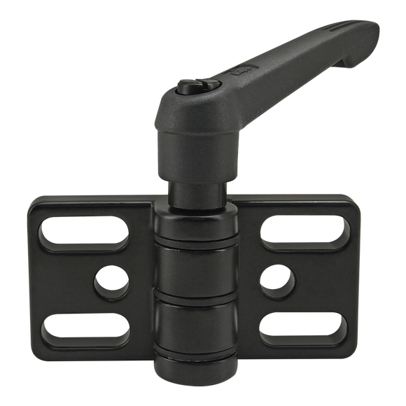 12086 -  15 &amp; 40 Series 4 Hole - Slotted Locking Zinc Hinge