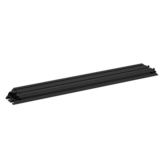 2568-BLACK -  1020-Black 45 Degree Support, 18" Long