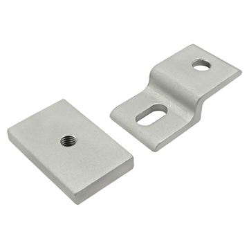 20-2491 -  20 Series Single Arm Narrow Mesh Retainer with Narrow Backing Plate