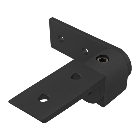 4358-BLACK -  15 Series 90 Degree&nbsp;Standard Structural Pivot Assembly with Straight and "L" Arm