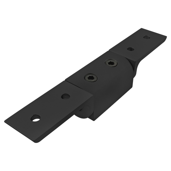 4409-BLACK -  15 Series Universal&nbsp;Right Angle Structural Pivot Assembly&nbsp;with Dual "L" Arms