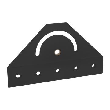 4424-BLACK -  15 Series 180 Degree Pivot Bracket