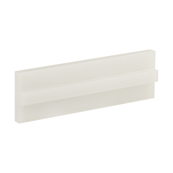 6810-145 -  15 S WHITE UHMW STRIPS 145" BAR