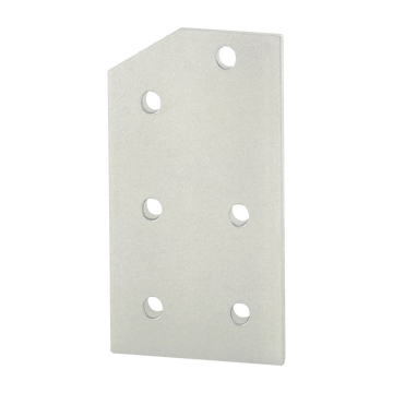 40-4330 -  40 Series 6 Hole - 30 Degree Angled Flat Plate