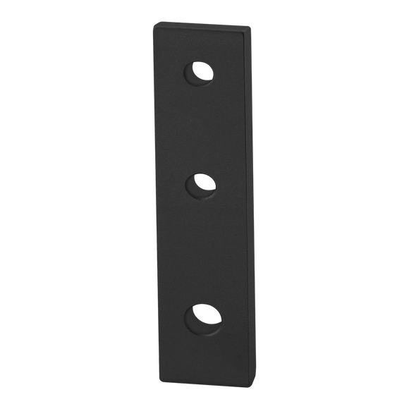 4506-BLACK -  10 to 15 Series 3 Hole - Straight Transition Flat Plate Small Series Primary