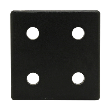 25-2028-PLAIN -  25 Series End Cap with Push-In Fastener
