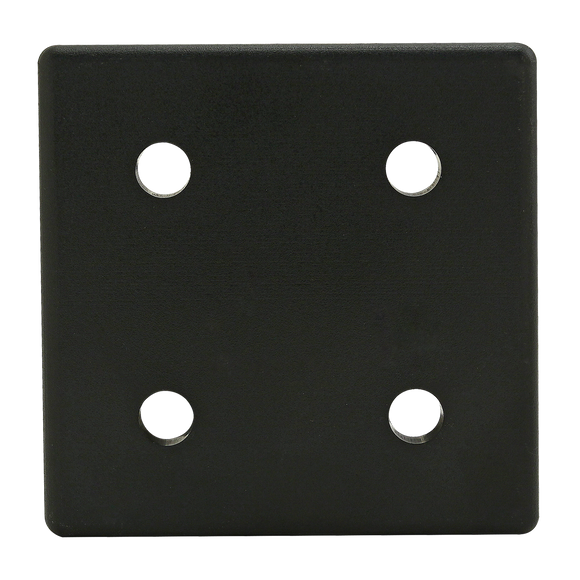 40-2050-PLAIN -  40 Series End Cap with Push-In Fastener