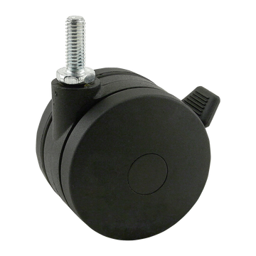 2292 -  Furniture Style Caster: 3/8-16 x 1"