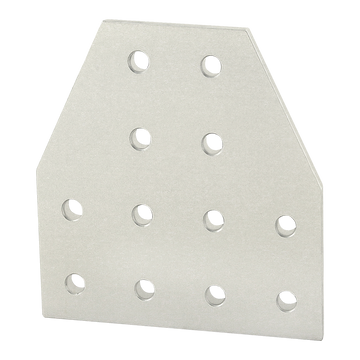 25-4125 -  25 Series 12 Hole - Tee Flat Plate