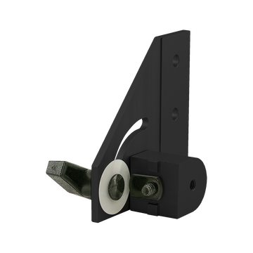 4347-BLACK -  15 Series 90 Degree Right Hand Pivot Bracket Assembly with "T" Handle