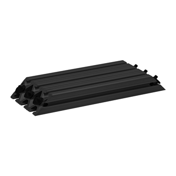 2531-BLACK -  1545-Black 45 Degree Support, 12" Long