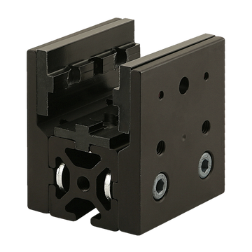 40-6870-BLACK -  40 Series Short - Single Mount Unibearing&trade; Assembly