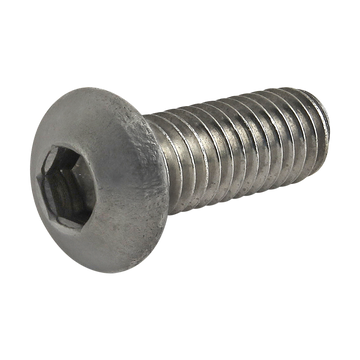 17-6316 -  M6 x 16.00mm Button Head Socket Cap Screw (BHSCS)