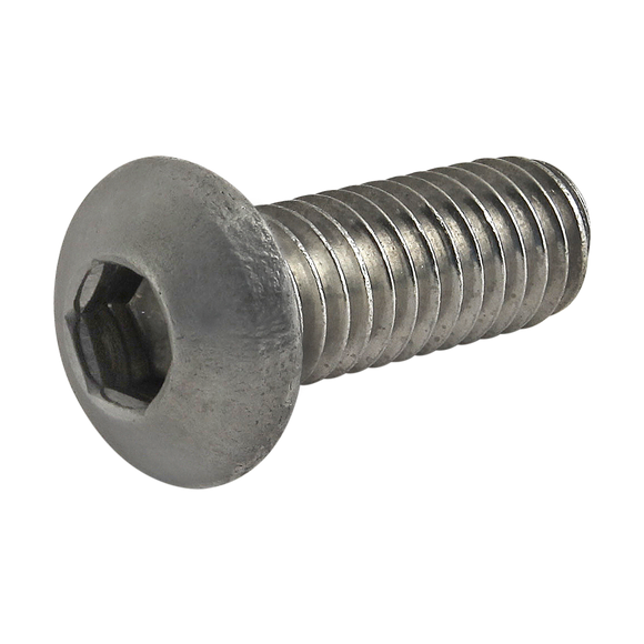 17-6316 -  M6 x 16.00mm Button Head Socket Cap Screw (BHSCS)