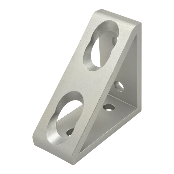 45-4336 -  45 Series 4 Hole - Tall Gusseted Inside Corner Bracket