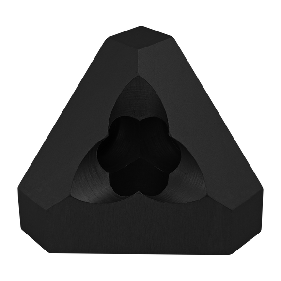 40-4441-BLACK -  40 Series 3 Way - Triangular Corner Connector