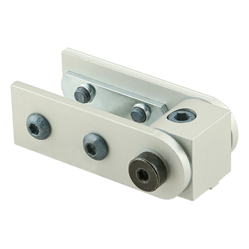 25-4028 -  25 Series Right Angle 0 Degree Dynamic Pivot Assembly with Dual Straight Arms
