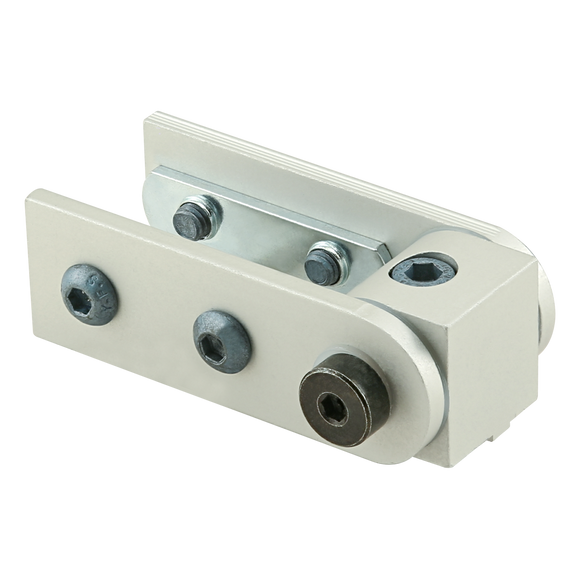 25-4028 -  25 Series Right Angle 0 Degree Dynamic Pivot Assembly with Dual Straight Arms