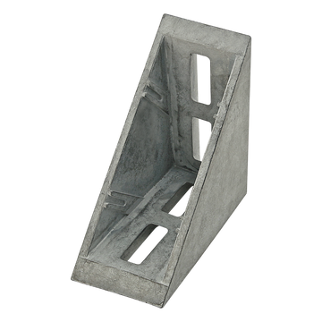 14100 -  15, 40 Series 4 Hole - Inside Corner Bracket with Dual Support