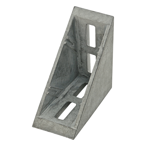 14100 -  15, 40 Series 4 Hole - Inside Corner Bracket with Dual Support