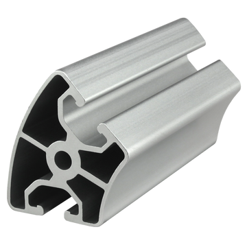 40-4094-6.05M -  40 SERIES T-SLOTTED EXTRUSION W/ 45 DEGREE RADIUS 6.05M BAR