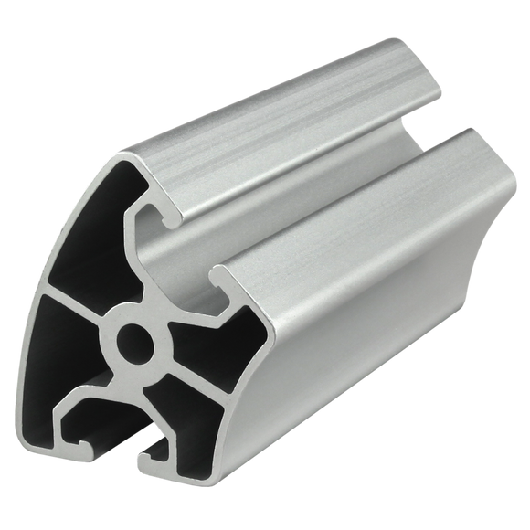 40-4094-3M -  40 S T-SLOTTED EXTRUSION W/45DEG RADIUS 3M EXT