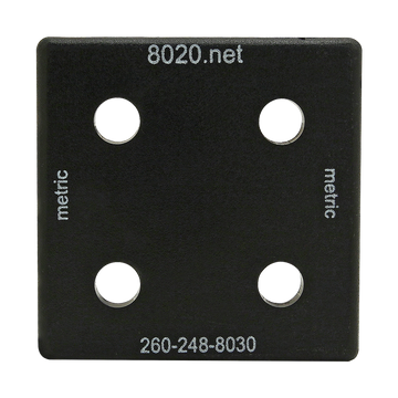 25-2028 -  25 Series End Cap with Push-In Fastener