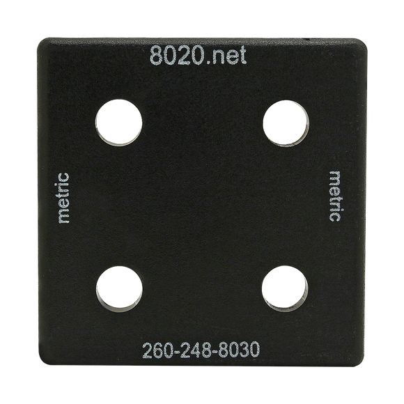 25-2028 -  25 Series End Cap with Push-In Fastener