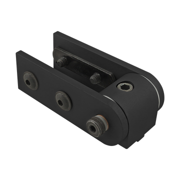 4380-BLACK -  15 Series Standard 0 Degree Dynamic Pivot Assembly with Dual Straight Arms