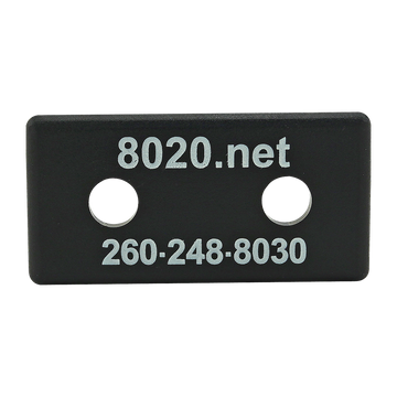2045 -  15 Series End Cap with Push-In Fastener