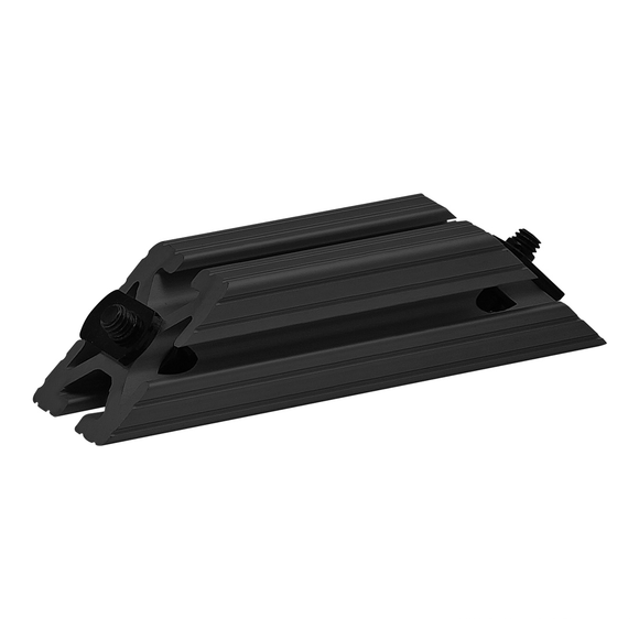 2525-BLACK -  1515-Black 45 Degree Support, 6" Long