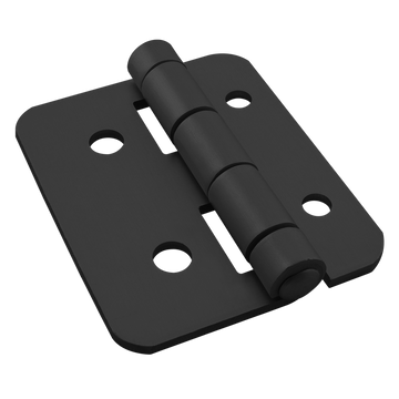 2084-BLACK -  10 to 15 Series 4 Hole - Aluminum Hinge