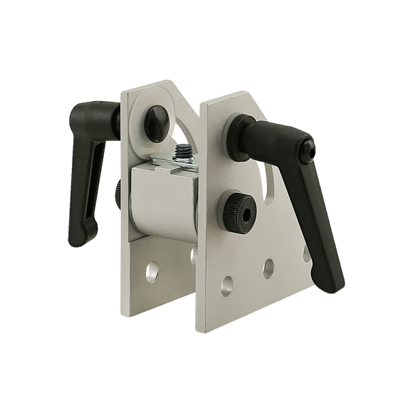 25-4116 -  25 Series 90 Degree Double Pivot Bracket Assembly with "L" Handles
