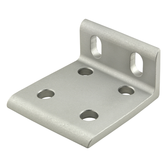 4286 -  10 Series 6 Hole - Wide 2x4 Slotted Inside Corner Bracket