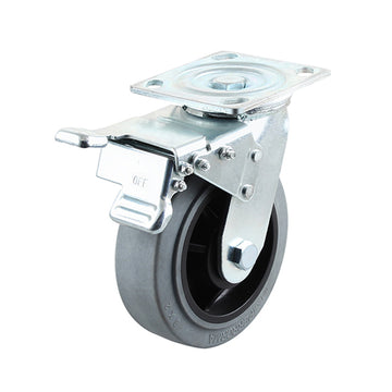 EW-6PSB -  6" ESD Swivel Plate Caster with Brake