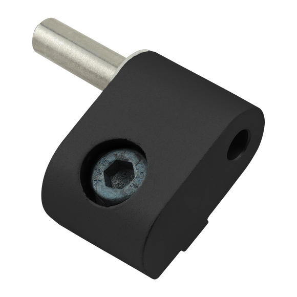 25-2074-BLACK -  25 Series Standard Lift-Off Hinge - Left Hand with Single Long Pin