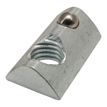 40-3915 -  M8 Roll-In T-Nut with Ball Spring