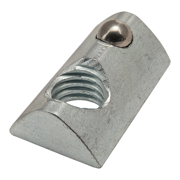40-3915 -  M8 Roll-In T-Nut with Ball Spring