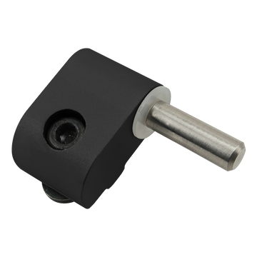 2073-BLACK -  10 Series Standard Lift-Off Hinge - Right Hand with Single Long Pin