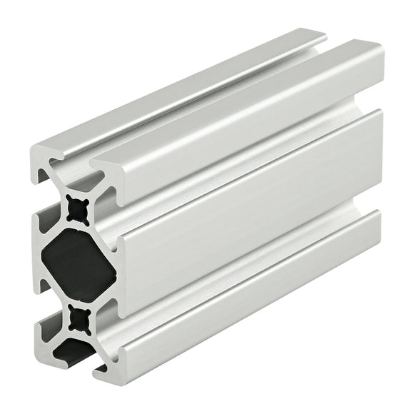 1020-S-120 -  1.0" X 2.0" T-SLOTTED EXTRUSION SMOOTH120" EXT