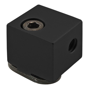 2427-BLACK -  10 Series Aluminum Panel Mount Block
