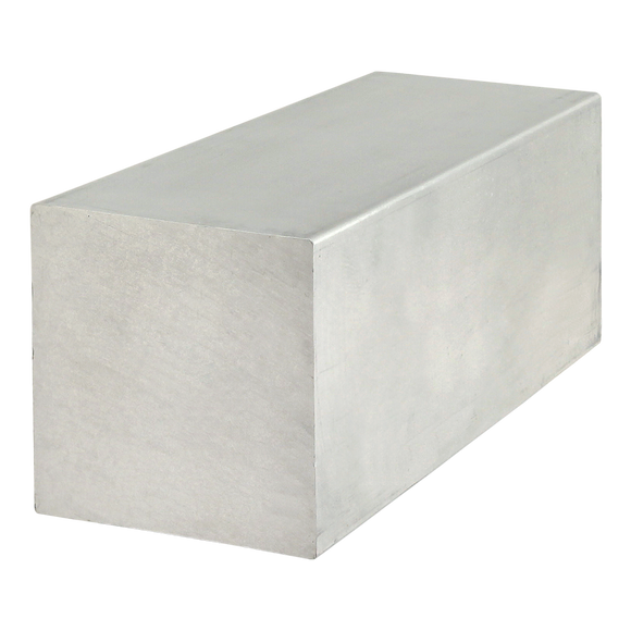 8306-145 -  1.625" SQUARE PROFILE-MILL FINISH 145" BAR