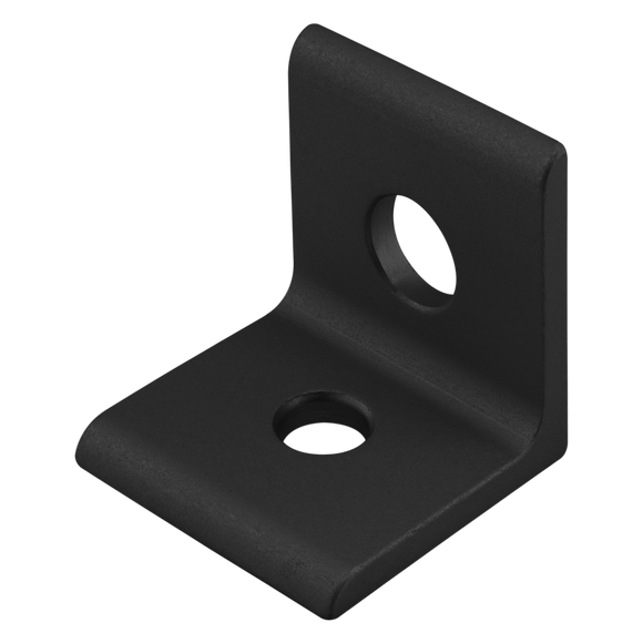 4509-BLACK -  10 to 15 Series 2 Hole - Lite Transition Inside Corner Bracket