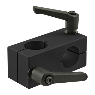 5340-BLACK -  1" Quick Stanchion Cross Clamp