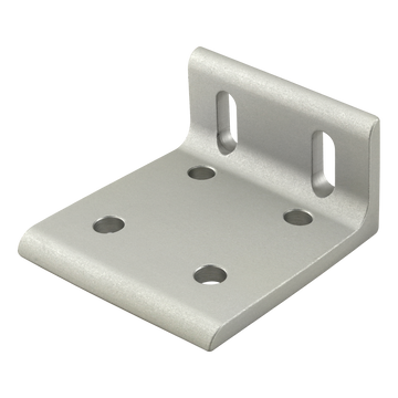 40-4285 -  40 Series 6 Hole - Wide 2x4 Slotted Inside Corner Bracket